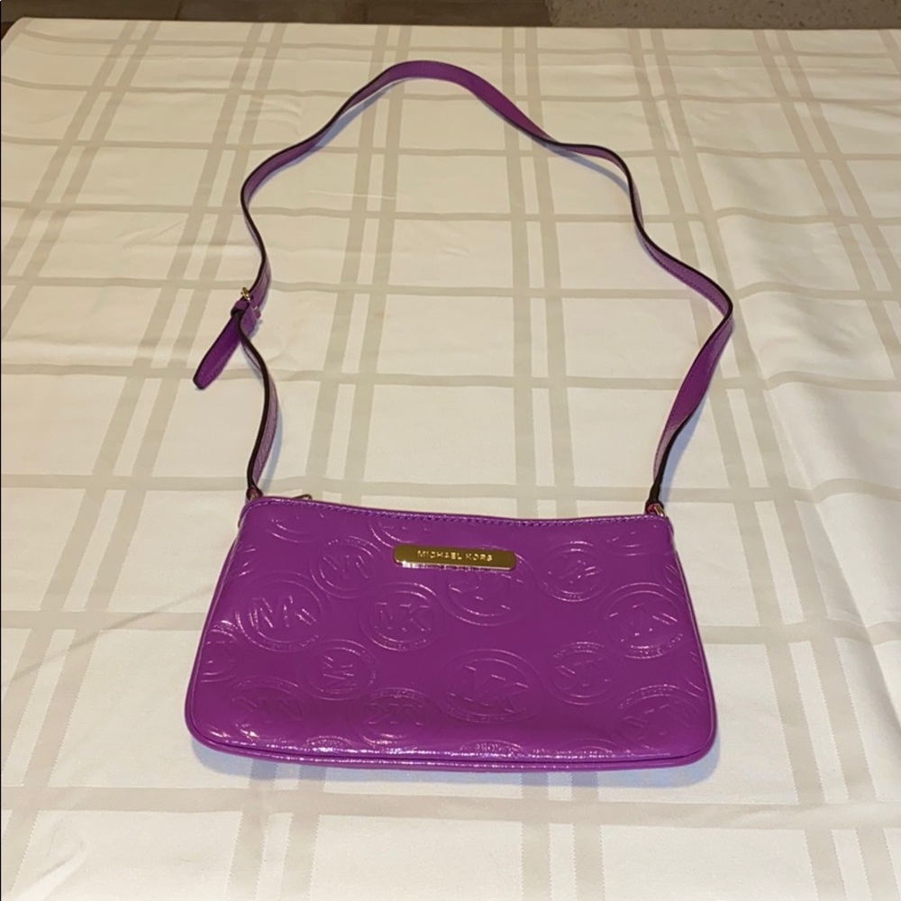 Michael Kors Deep Thistle Crossbody Purse